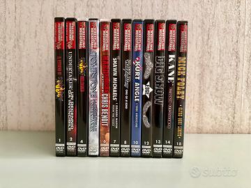 10 dvd wrestling megastar WWE in italiano