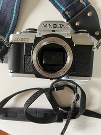Minolta x500 obiettivo e borsa