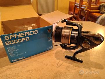 Mulinello shimano spheros 8000 pg