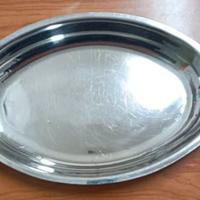 piatto da portata in acciaio danese