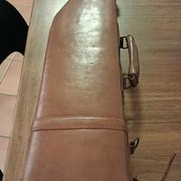 CONTENITORE IN CUOIO PER FUCILI