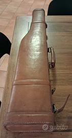 CONTENITORE IN CUOIO PER FUCILI