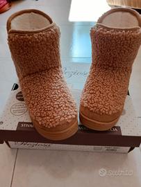 stivaletto donna in pelliccia 