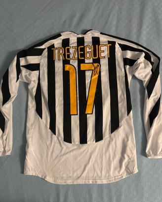 Maglia juventus 2003/04 Trezeguet #17 autografata