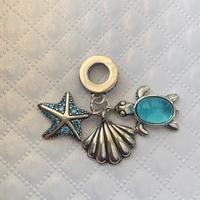 Charm tartaruga per bracciale Pandora