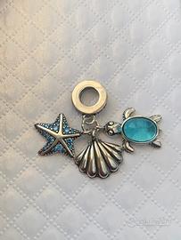 Charm tartaruga per bracciale Pandora