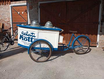 Bici Furgoncino tre ruote Gelati anni '50 / '60