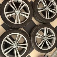 Cerchi Sebring  Vw 17 originali + gomme Prielli