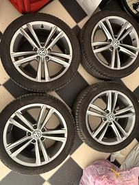 Cerchi Sebring  Vw 17 originali + gomme Prielli