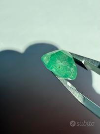 Smeraldo Naturale Zambia 2,83 ct - Certificato IGI