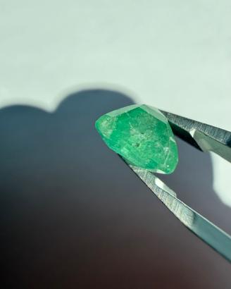 Smeraldo Naturale Zambia 2,83 ct - Certificato IGI