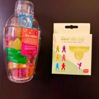 Ice cubes + Drink marker