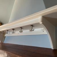 Attaccapanni Mensola da Cucina CM119 X 25CM X 20CM