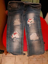 Jeans bambina 