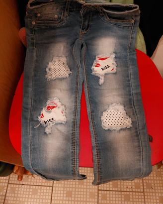 Jeans bambina 