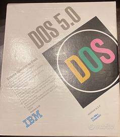 MS DOS 5.0 IBM 3,5” HD IBM Compatibili