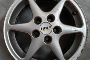 Cerchi Titan R14 5x100 (Volkswagen Polo e simili)
