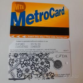 Metrocard New York 2004.