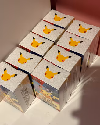 Bundle 6 bustine pokemon 30 anniversario