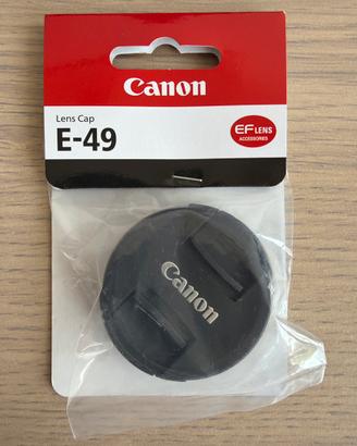 Canon E-49 Copriobiettivo tappo lente