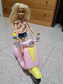 Vespa scooter di barbie