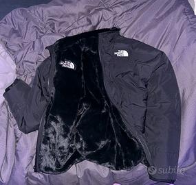 piumino the north face reversibile,xl da bambino