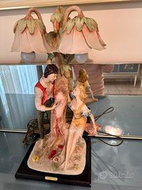 Lampada capo di monte firmata valentino