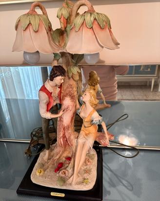 Lampada capo di monte firmata valentino