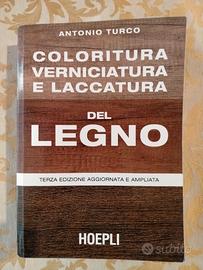 libro coloritura  e laccatura del legno 