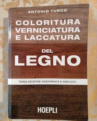 libro coloritura  e laccatura del legno 