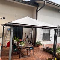 Gazebo 3x3 metri copertura in pvc alta qualità