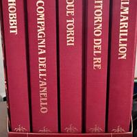 Tolkien Signore degli Anelli 5 volumi