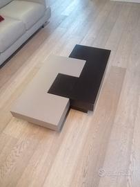 2 tavolini da salotto combinabili stile moderno