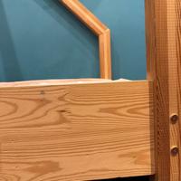 Letto  legno  per bambini con materasso incluso