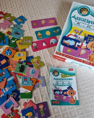 Gioco di associazioni per bambini