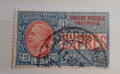 Regno 1925- francobollo espresso- 2,50 lire usato