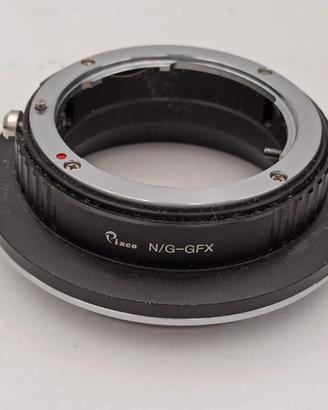 Anello adattatore Nikon G su Fujifilm GFX