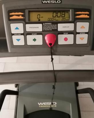 tapis roulant elettrico weslo cadence M 5