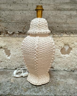 Lampada in ceramica design vintage 