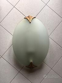 Lotto di tre lampadari vintage