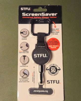 STFU ScreenSaver - cavo retrattile porta cellulare