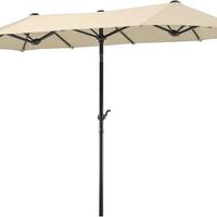 Ombrellone da tavolo  3x1,5m beige