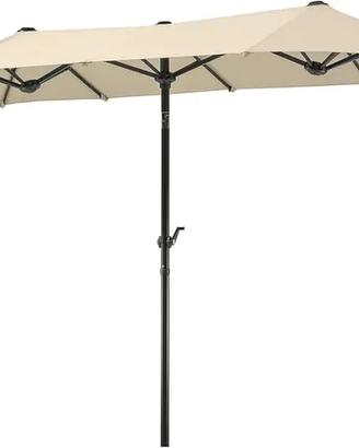 Ombrellone da tavolo  3x1,5m beige