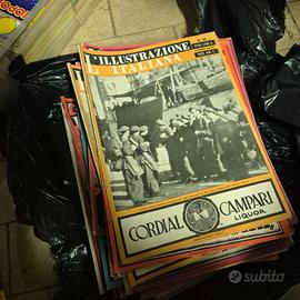 l'illustrazione italiana rivista lotto circa 50pz 