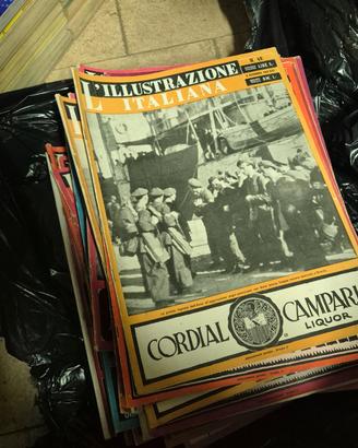 l'illustrazione italiana rivista lotto circa 50pz 