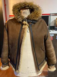 Giubotto da aviatore con cappuccio vintage Avirex