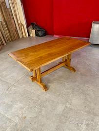 Tavolo da pranzo in legno di Rovere massello