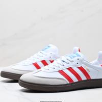 adidas Originals SAMBA OG Sneakers Bianco/Rosso 37