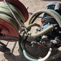 pompa irroratrice Elettrica piu tubo e lancia