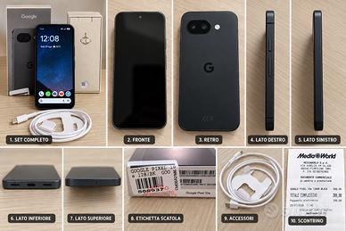 GOOGLE PIXEL 10a 128GB NERO PARI AL NUOVO GARANZIA